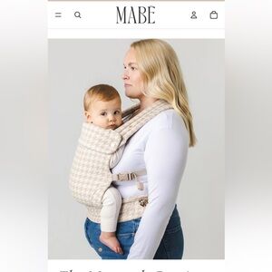 Mabe Monarch Carrier Houndstooth NWOT